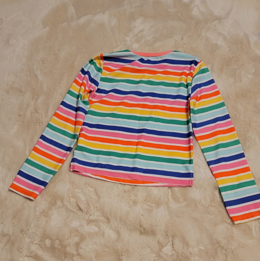 GAP Kids Striped Multicolor Rashguard - Picture 3 of 3